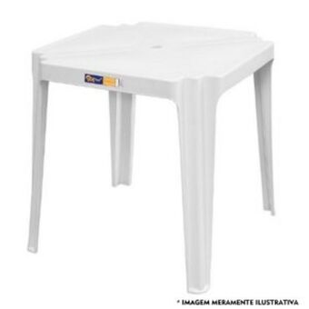 Lojas Guido Mesa coruripe 70x70 cm quadrada ./branca oferta