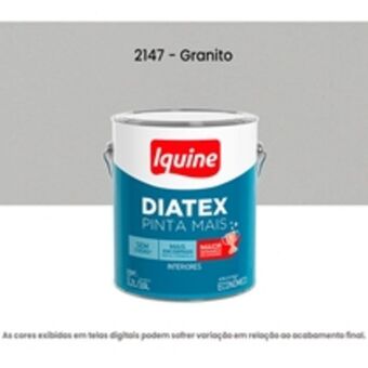 Bemol Tinta acrilica iquine economica fosco-aveludado 3,2l diatex pinta mais 2147 granito (mp) oferta