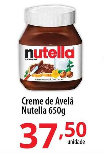 Akki Atacadista Creme de avelã nutella oferta