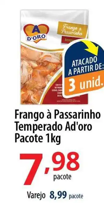 Akki Atacadista Frango à passarinho temperado ad'oro oferta