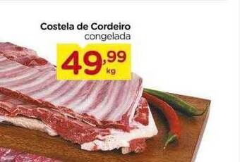 Carrefour Costela de cordeiro congelada oferta