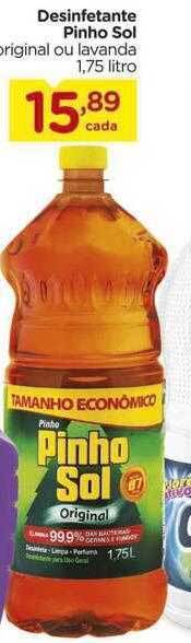 Carrefour Desinfetante pinho sol oferta
