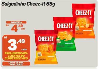 Salgadinho cheez-it
