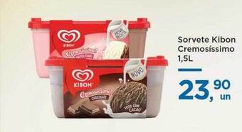 Sorvete kibon cremosíssimo