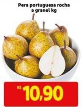 Extra Supermercado Pera portuguesa rocha a granel 1kg oferta