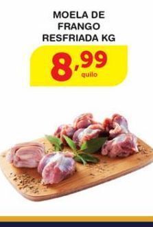 Roldão Moela de frango resfriada kg oferta