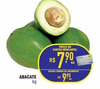 Mercantil Rodrigues Abacate kg oferta