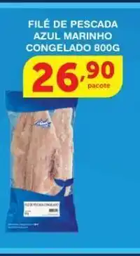 Roldão Filé de pescada azul marinho 800g oferta