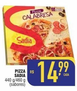 Mercantil Rodrigues Pizza sadia 440g/460g oferta