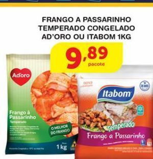 Roldão Frango a passarinho temperado itabom 1kg oferta