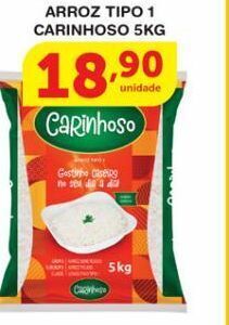 Arroz tipo 1 carinhoso 5kg
