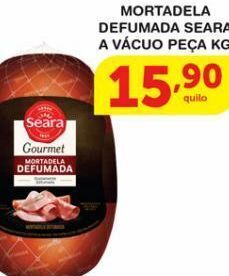 Roldão Mortadela defumada seara kg oferta