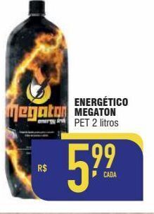 Bebida energética megaton 2l