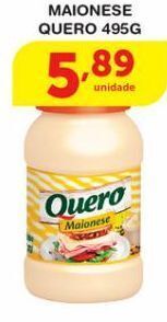 Roldão Maionese quero 495g oferta