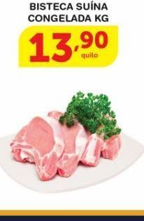 Roldão Bisteca suina congelada kg oferta
