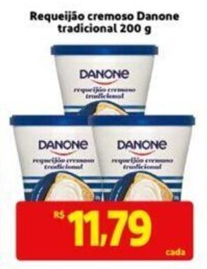 Extra Supermercado Requeijão Cremoso Danone Tradicional 200g oferta