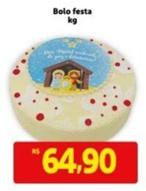 Bolo Festa 1kg