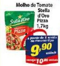 Vencedor Atacadista Molho de Tomate Stella D'Oro Pizza 1.7kg oferta