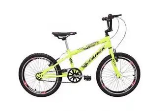 Zema Bicicleta track bike aro20 noxx cross amarelo neon oferta