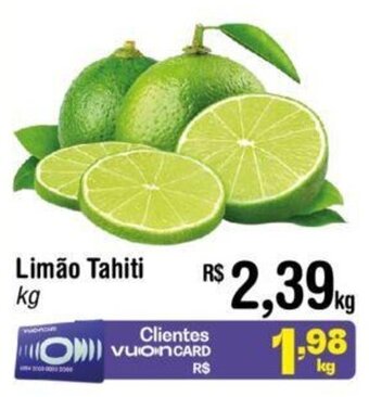 Fort Atacadista Limão Tahiti 1kg oferta
