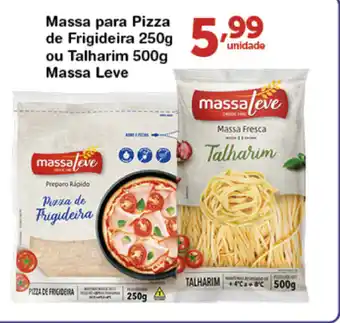 Roldão Massa para Pizza de Frigideira 250g ou Talharim 500g Massa Leve oferta