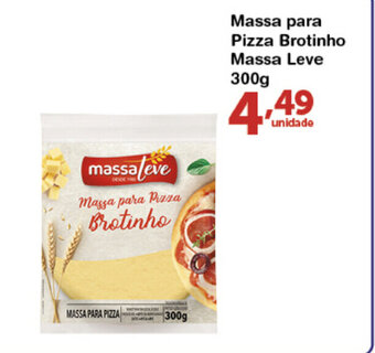 Roldão Massa para Pizza Brotinho Massa Leve 300g oferta