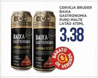 Apoio Mineiro Cerveja bruder baixa gastronomia puro malte latão oferta