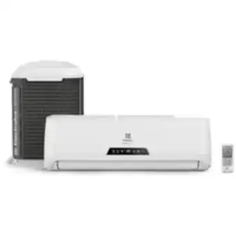 Novo Mundo Ar condicionado split, 12000 btus, branco, electrolux - qi12f/qe12f oferta