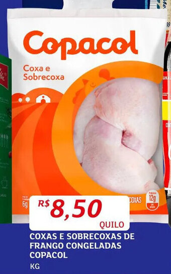 Coxas e Sobrecoxas de frango Congeladas Copacol 1kg
