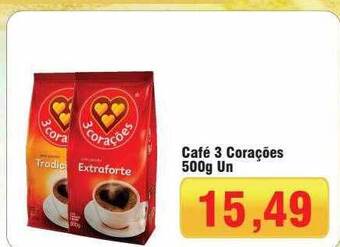 Spani Atacadista Café 3 corações oferta