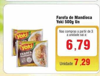 Spani Atacadista Farofa de mandioca yoki oferta