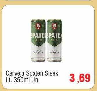 Cerveja spaten sleek