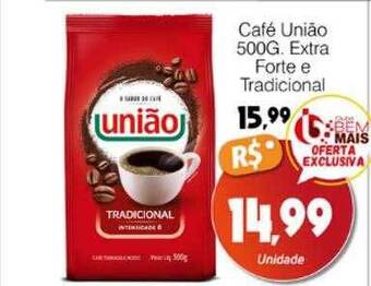 Supermercado Bem Barato Café união extra forte e tradicional oferta