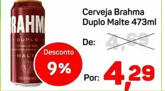 Supermercados ABC Cerveja brahma duplo malte 473ml oferta