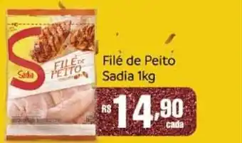 Supermercados Planalto Filé de peito sadia oferta