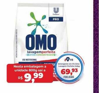 Tonin Superatacado Detergente em pó omo lavagem perfeita oferta