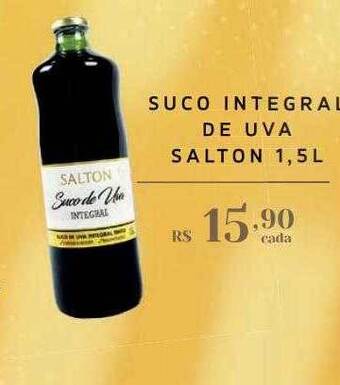Suco integral de uva salton