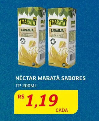 Assaí Atacadista Néctar Maratá sabores tp 200ml oferta