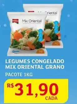 Legumes Congelado Mix Oriental Grano 1kg