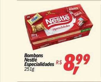 Bombons nestlé especialidades