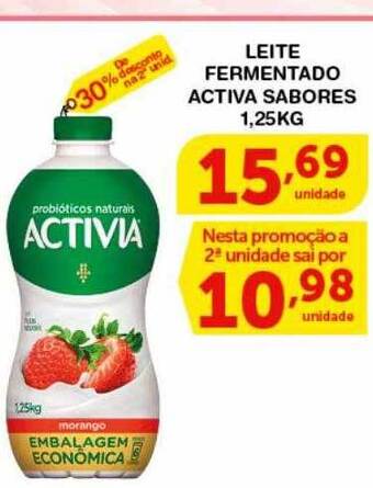 Roldão Leite fermentado activa sabores oferta