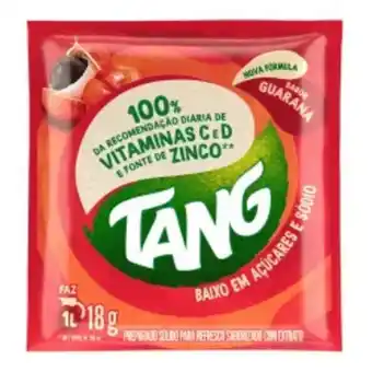 Varejão Irmãos Patrocinio Refresco tang 18gr guaraná oferta
