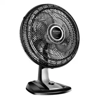 Pão de Açúcar Ventilador de mesa 140w 127v vtx-40 8 pás preto e prata oferta
