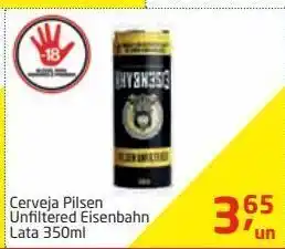 Tenda Atacado Cerveja pilsen eisenbahn 350ml oferta