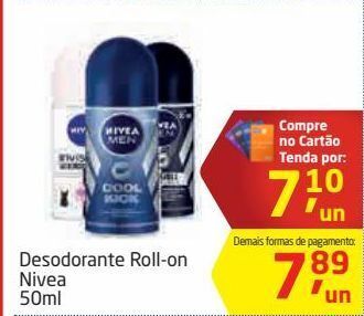 Tenda Atacado Desodorante roll on nivea 50ml oferta