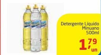Tenda Atacado Detergente líquido minuano 500ml oferta