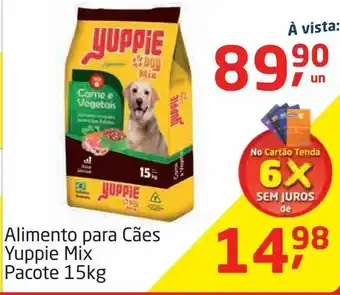 Tenda Atacado Alimento para cães yuppie 15kg oferta