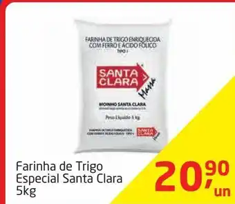 Tenda Atacado Farinha de trigo santa clara 5kg oferta