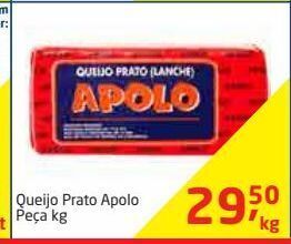 Tenda Atacado Queijo prato apolo kg oferta