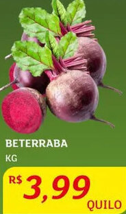 Assaí Atacadista Beterraba 1kg oferta